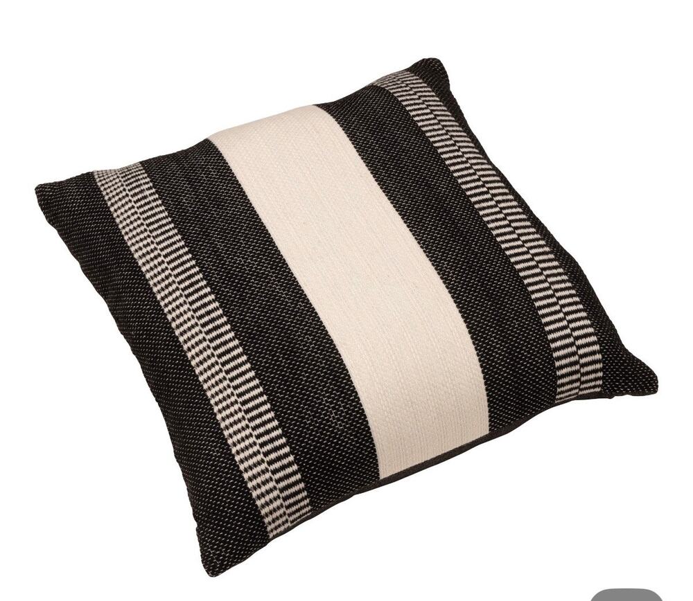 Brentwood Originals Indoor/Outdoor Decorative Pillows Black/White